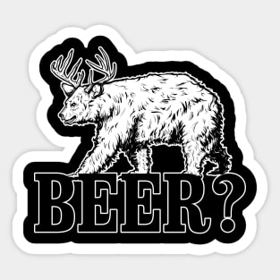 Beer? Sticker